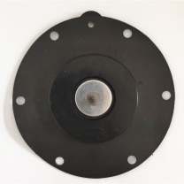 企采严选 电磁阀脉冲片 外径125mm 中心孔径112mm 孔直径6mm*6通气径4mm