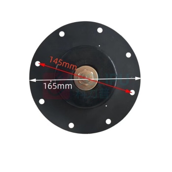 企采严选 电磁阀脉冲片 外径165mm 中心孔径145mm 孔直径8mm*6 通气径1mm