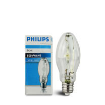 飞利浦 PHILIPS 美标 金卤灯 E27 MH150W/640 CL SLV (中性光) 24个/箱 4000K