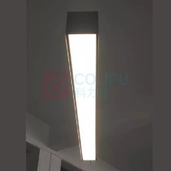 迈越 LED长条吊线办公灯色温6500K-AC220V 1200mm*180mm*45mm