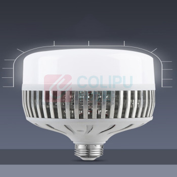 飞德朗 LED大功率鳍片球泡 220V E27灯头 FDL-QPD-203-50W (白)