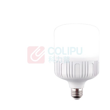 工百利 节能灯泡 LED柱形灯泡6500K IP65 E27 40W