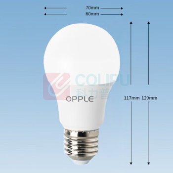欧普照明 OPPLE LED球泡E27螺口灯泡商用大功率光源 12w-白光6500K