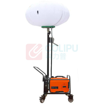 明号电器 MH LED球形月球灯 HF2033 32V 300W IP65 6h 白色6000K LED 可移动式发电机供电 (橙色)