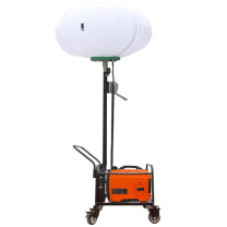 明号电器 MH LED球形月球灯 HF2033 32V 300W IP65 6h 白色6000K LED 可移动式发电机供电 (橙色)
