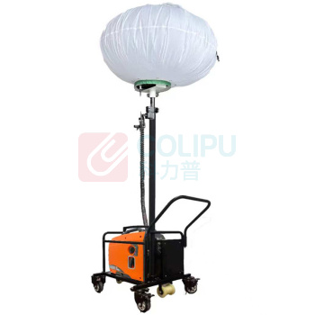 明号电器 MH LED球形月球灯 HF2033 32V 300W IP65 6h 白色6000K LED 可移动式发电机供电 (橙色)