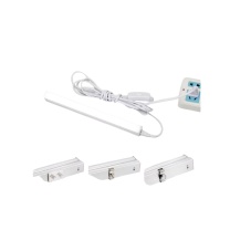 讴来德 直插电式led磁吸吸附壁灯免装照明灯 T5护眼0.6M10W 正白光3.0M线 护眼高显色无频闪