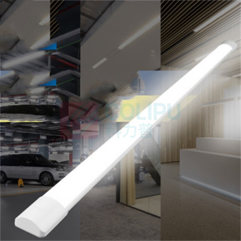 飞利浦 PHILIPS led长条灯管 一体化支架LED办公宽体高亮仓库日光灯 1.2米 40W,4000K (暖白光)