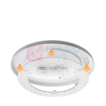 佛山照明 led灯灯芯灯盘光源模组改造灯板替换灯芯 12㎡内适用 18W (暖白光)