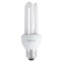 飞利浦 PHILIPS 紧凑型节能灯 E27/6500K/3U/18W 白光 12只/箱