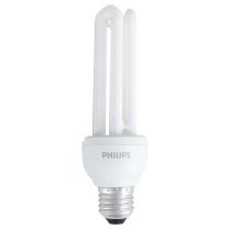 飞利浦 PHILIPS 紧凑型节能灯 E27/6500K/3U/23W (白光) 12只/箱