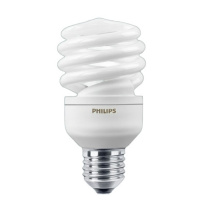 飞利浦 PHILIPS 螺旋型节能灯 CDL/E27/6500K/8W 白光 12只/箱