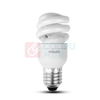飞利浦 PHILIPS 螺旋型节能灯 E27 15W (白光) 12只/箱 6500K 220V