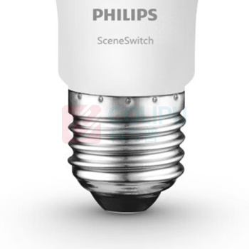 飞利浦 PHILIPS LED灯泡 E27 6.5W3000K 12个/箱
