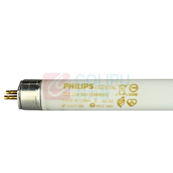 飞利浦 PHILIPS 荧光灯管 T5/28W/865/1.2M 三基色 白光 40个/箱 6500K 220V