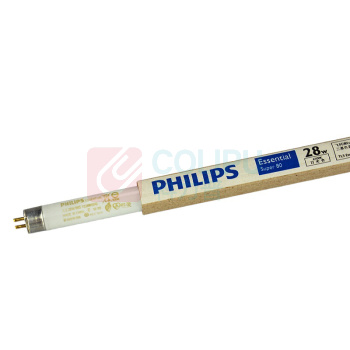 飞利浦 PHILIPS 荧光灯管 T5/28W/865/1.2M 三基色 白光 40个/箱 6500K 220V