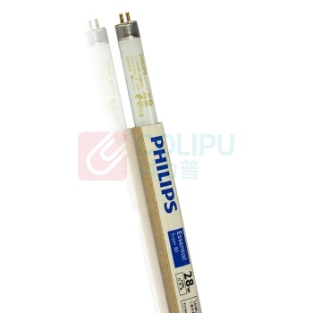 飞利浦 PHILIPS 荧光灯管 T5/28W/865/1.2M 三基色 白光 40个/箱 6500K 220V
