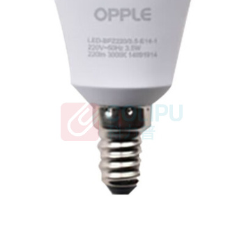 欧普照明 OPPLE LED球泡 心悦3S-P45-3W-E14-3000K (白色)
