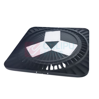 深照紫光 LED泛光灯 GF9067-320W方形 防护等级IP66 (黑色)