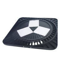深照紫光 LED泛光灯 GF9067-320W方形 防护等级IP66 (黑色)