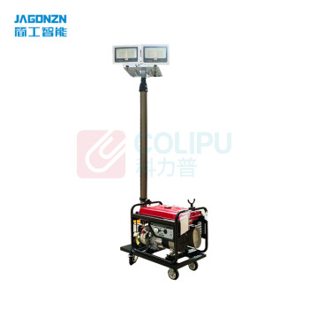 简工智能 JAGONZN 强光升降照明装置 YQ-05I220V4×100W 6000K (LED)IP65 色温为6000K (黑色)