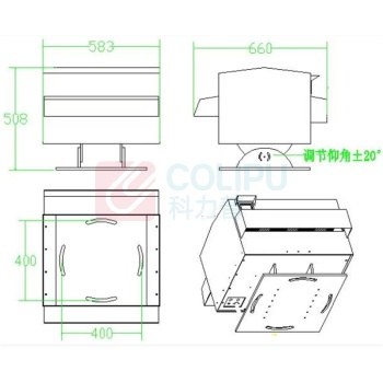 LS 雷色 激光投影灯 LS-A-RGB80000 800W,80000lm,50Kpps ILDA at 8°30Kpps ILDA at 60°,光斑大小7mm,发散角 <1.5mrad,投射距离450米,投射面积单台2000平米,多台拼接万平米