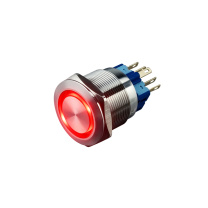 北工 自锁高头环形灯 BG-5V/5J 5V 5脚 (红色)