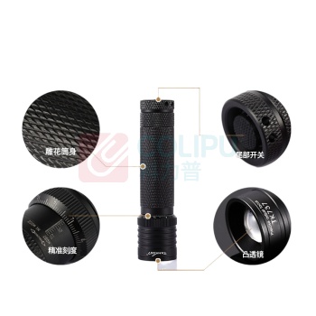 TANK007 手电筒 TK737 LED 电压3.7V 功率10W 电池18650*1 材质铝合金