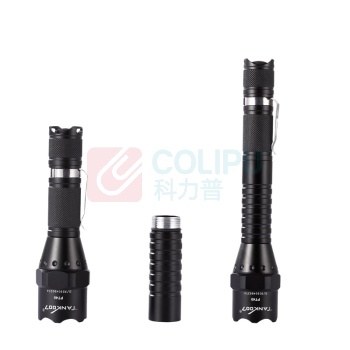 TANK007 手电筒 PT40 LED 电压3.7V 功率10W 电池18650*2 材质铝合金