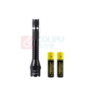 TANK007 手电筒 PT40 LED 电压3.7V 功率10W 电池18650*2 材质铝合金