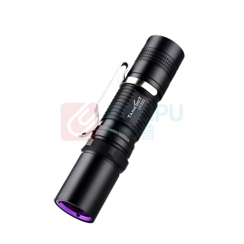 TANK007 手电筒 UV320 紫外光 电压1.5V 功率3W 电池AA*1 材质铝合金