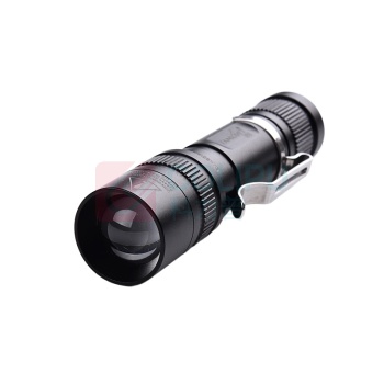 TANK007 手电筒 F2 LED+紫外光 电压1.5V 功率3W 电池AA*1 材质铝合金