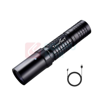 TANK007 手电筒 L03C 紫外光 电压3.7V 功率5W 电池18650*1 材质铝合金