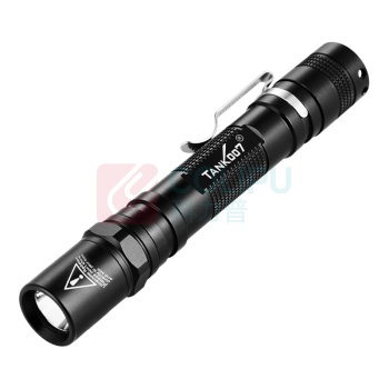 TANK007 手电筒 UV-AA02 紫外光 电压3V 功率5W 电池AA*2 材质铝合金