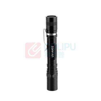 TANK007 手电筒 UV-AA02 紫外光 电压3V 功率5W 电池AA*2 材质铝合金