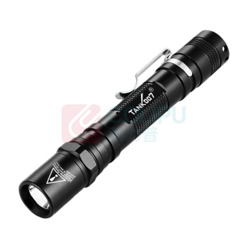 TANK007 手电筒 UV-AA02 紫外光 电压3V 功率5W 电池AA*2 材质铝合金