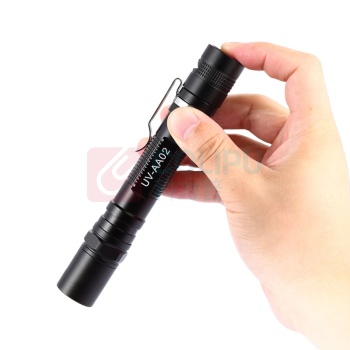 TANK007 手电筒 UV-AA02 紫外光 电压3V 功率5W 电池AA*2 材质铝合金
