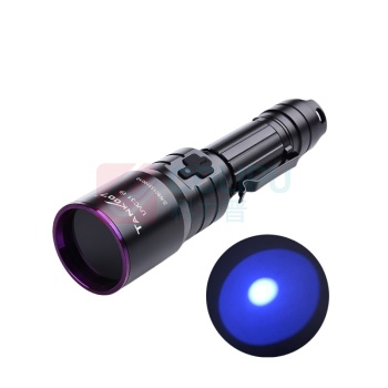 TANK007 手电筒 UVC31 紫外光 电压3.7V 功率5W 电池18650*1 材质铝合金