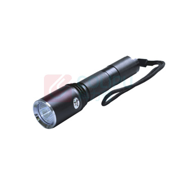 赛时工控 SHSSGK 微型强光电筒 SKSZD8-7206 3.7V 3W 6700K IP66/IP68 (黑)