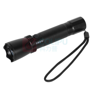 明特佳 MINGTEJIA LED电筒 MTJ-BSJ7203A 3W (黑色) IP66 续航时间≥16h DC3.7V 5700K
