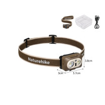 挪客 naturehike 星屿Max户外头灯 充电款 CNK2450ZM010 (摩卡棕)