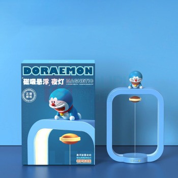 哆啦A梦 DORAEMON 铜锣烧磁吸悬浮夜灯蓝色 RST10816