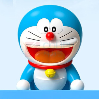 哆啦A梦 DORAEMON 铜锣烧磁吸悬浮夜灯蓝色 RST10816