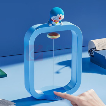 哆啦A梦 DORAEMON 铜锣烧磁吸悬浮夜灯蓝色 RST10816