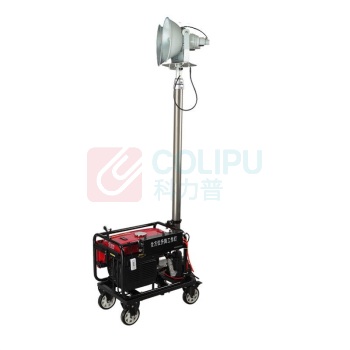 和齐顺 Hikesun 多功能移动升降工作灯 DQ400 2000W IP66 AC220V 白光 色温5000K 发电机功率5KW (红色)
