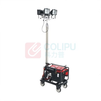 和齐顺 Hikesun 多功能移动升降工作灯 DQ400 2000W IP66 AC220V 白光 色温5000K 发电机功率5KW (红色)