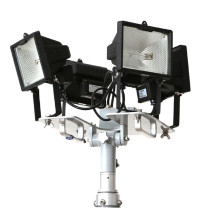 惠乐为 发电机全方位泛光灯 LB6002A-1 220VAC 4*500W卤钨灯 IP65 色温6000K (红色)