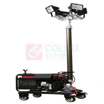惠乐为 发电机全方位泛光灯 LB6002A-1 220VAC 4*500W卤钨灯 IP65 色温6000K (红色)