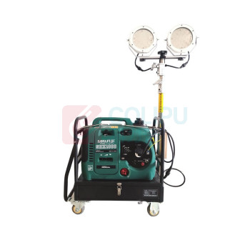惠乐为 发电机全方位移动灯 乐惠ML6018A-1 2*60W IP65 4500K~6500K 220V (绿色)