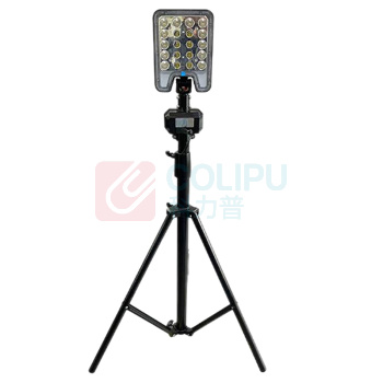 惠乐为 便携式升降工作灯 ML6020-60-2 18.5VDC 60W IP65 LED 电池供电 (黑色)